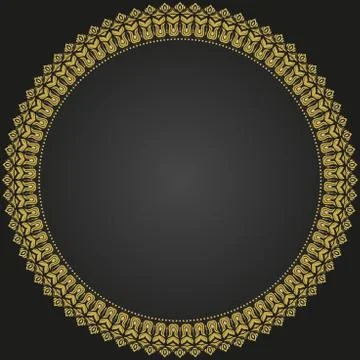 Oriental Abstract Pattern Stock Illustration