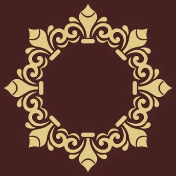 Oriental Abstract Pattern Stock Illustration