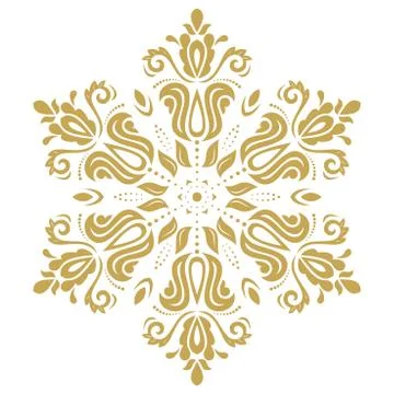 Oriental Abstract Pattern Stock Illustration