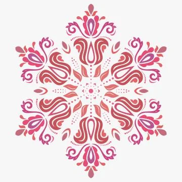 Oriental Abstract Pattern Illustrazione stock