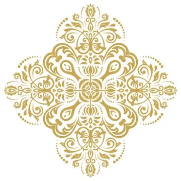 Oriental Abstract Pattern Stock Illustration