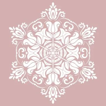 Oriental Abstract Pattern Stock Illustration