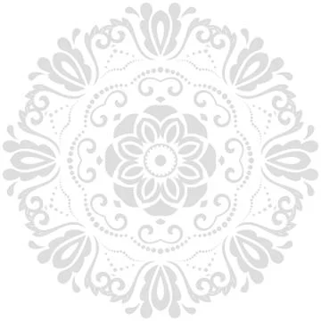 Oriental Abstract Pattern Stock Illustration