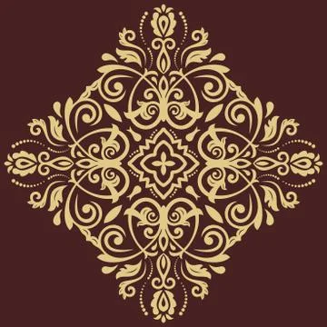 Oriental Abstract Pattern 스톡 일러스트