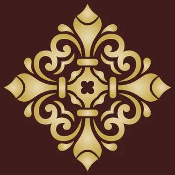 Oriental Abstract Pattern Stock Illustration