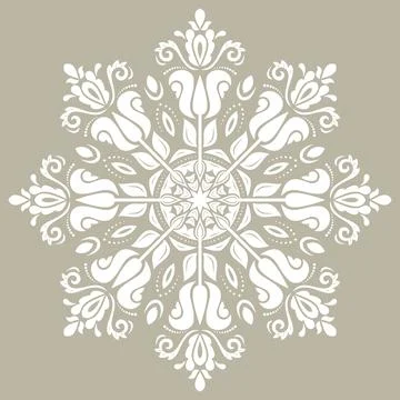 Oriental Abstract Pattern イラスト素材