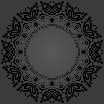 Oriental Abstract Pattern Illustrazione stock