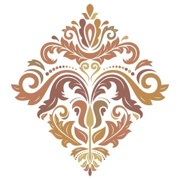 Oriental Abstract Pattern Stock Illustration