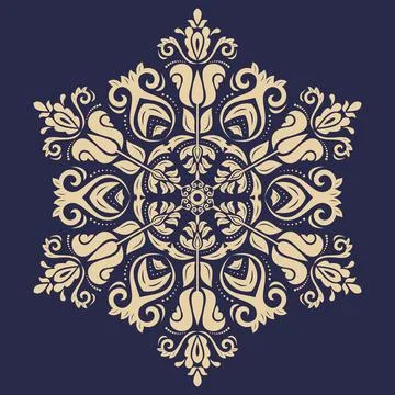 Oriental Abstract Pattern 스톡 일러스트