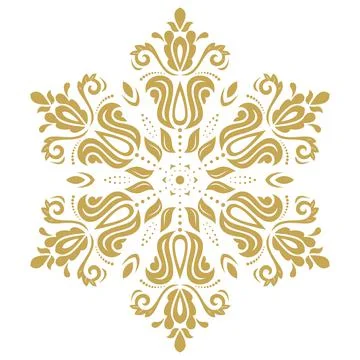 Oriental Abstract Pattern Stock Illustration