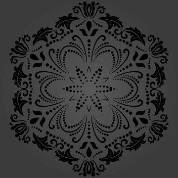 Oriental Abstract Pattern イラスト素材