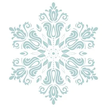 Oriental Abstract Pattern Stock Illustration