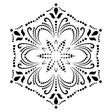 Oriental Abstract Pattern 스톡 일러스트