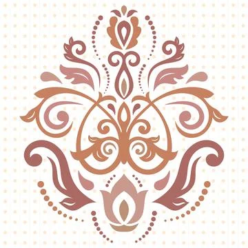 Oriental Abstract Pattern 스톡 일러스트