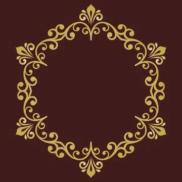 Oriental Abstract Pattern Stock Illustration