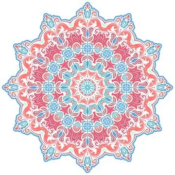 Oriental Abstract Pattern Illustrazione stock