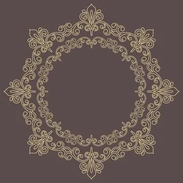 Oriental Abstract Pattern Illustrazione stock