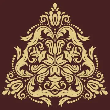 Oriental Abstract Pattern 스톡 일러스트