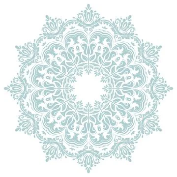 Oriental Abstract Pattern Stock Illustration