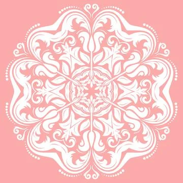 Oriental Abstract Pattern Stock Illustration