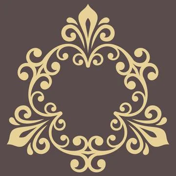 Oriental Abstract Pattern Stock Illustration