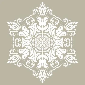 Oriental Abstract Pattern 스톡 일러스트