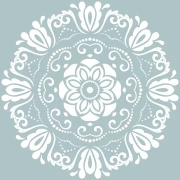 Oriental Abstract Pattern 스톡 일러스트