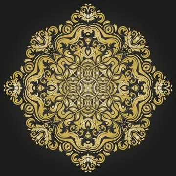 Oriental Abstract Pattern 스톡 일러스트