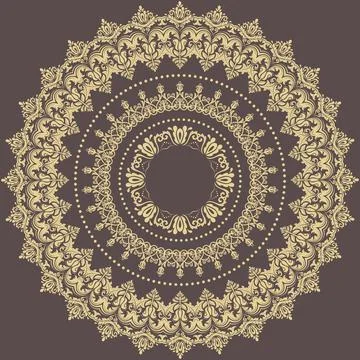 Oriental Abstract Pattern イラスト素材
