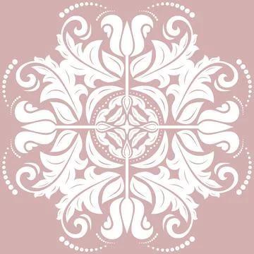 Oriental Abstract Pattern Stock Illustration