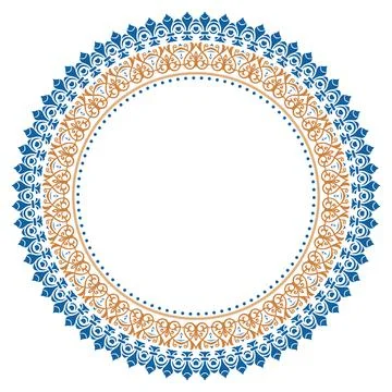 Oriental Abstract Pattern Stock Illustration