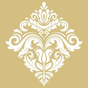 Oriental Abstract Pattern Stock Illustration