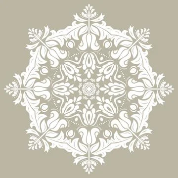 Oriental Abstract Pattern Illustrazione stock