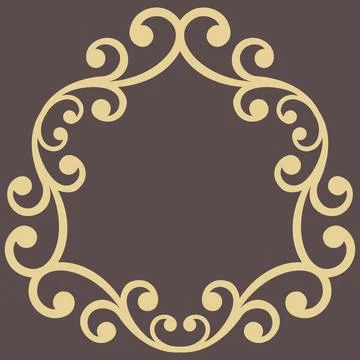 Oriental Abstract Pattern Stock Illustration