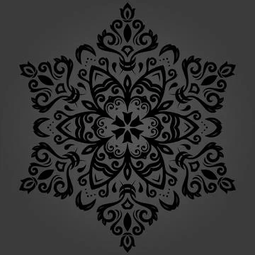 Oriental Abstract Pattern 스톡 일러스트