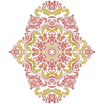 Oriental Abstract Pattern 스톡 일러스트