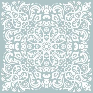 Oriental Abstract Pattern Stock Illustration