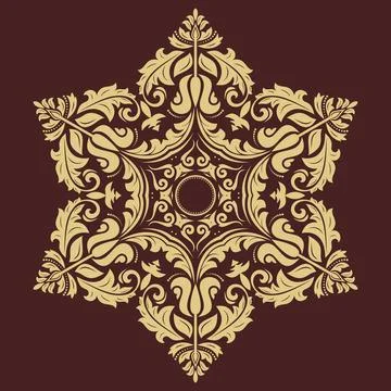 Oriental Abstract Pattern 스톡 일러스트