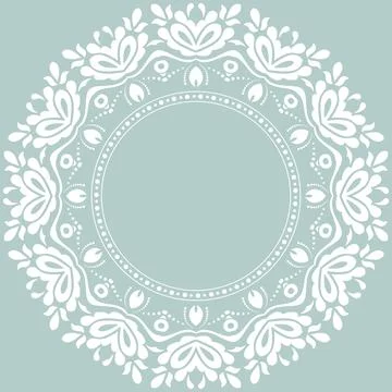 Oriental Abstract Pattern 스톡 일러스트