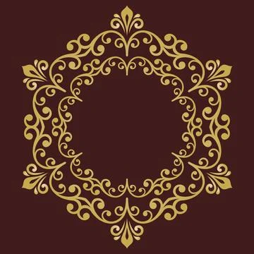 Oriental Abstract Pattern 스톡 일러스트