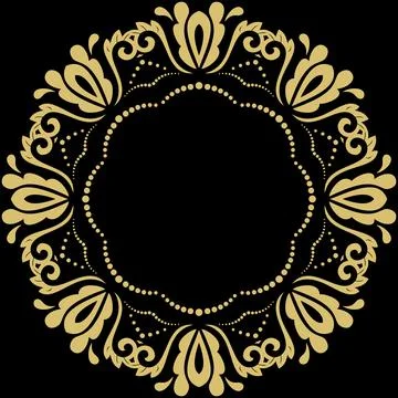 Oriental Abstract Pattern Stock Illustration