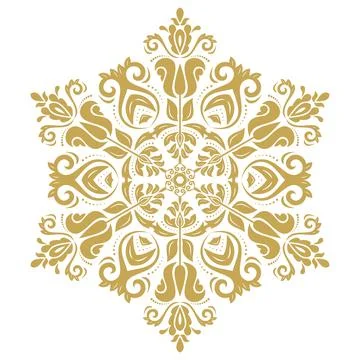 Oriental Abstract Pattern Stock Illustration