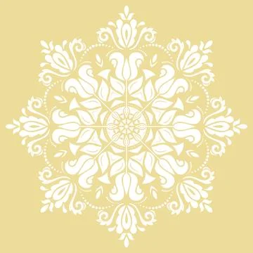 Oriental Abstract Pattern Stock Illustration