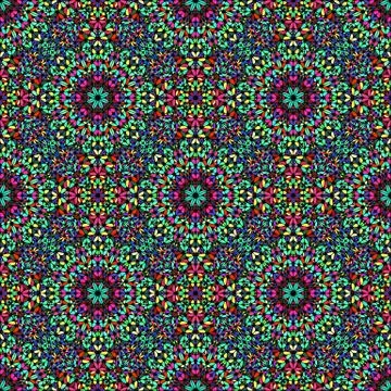 Oriental abstract stone petal pattern background design Illustrazione stock