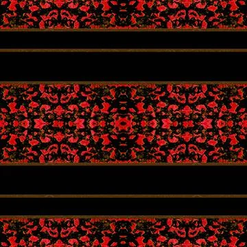 Oriental Abstract Stripes Seamless Pattern Abstract decorative oriental st... Stock Photos