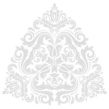 Oriental Abstract Traingle Stock Illustration