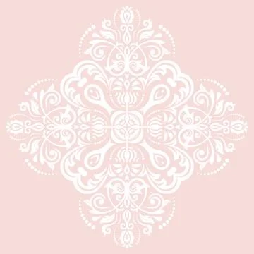 Oriental Abstract Vector Pattern Stock Illustration