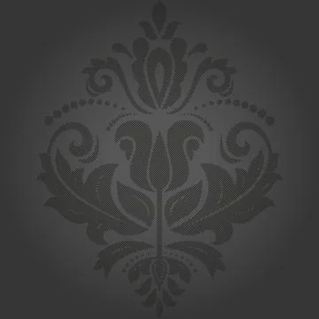 Oriental Abstract Vector Pattern Stock Illustration