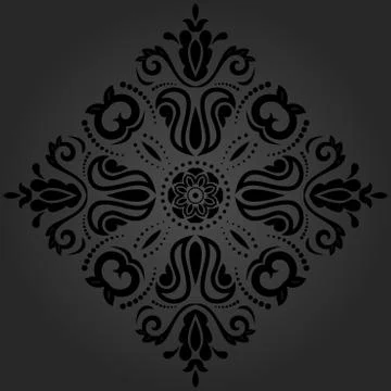 Oriental Abstract Vector Pattern イラスト素材