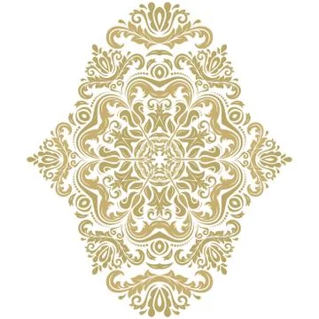 Oriental Abstract Vector Pattern Stock Illustration